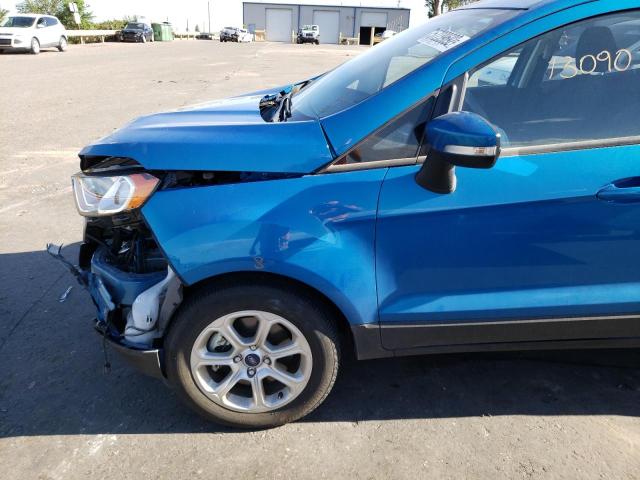 MAJ3S2GE9LC319913 - 2020 FORD ECOSPORT S BLUE photo 9