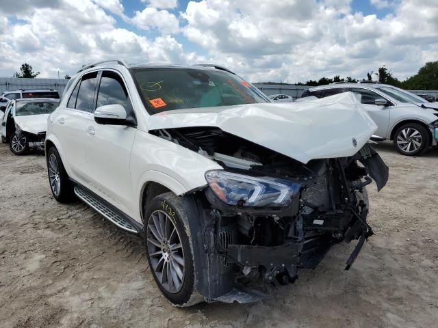 4JGFB4JB0MA484369 - 2021 MERCEDES-BENZ GLE 350 WHITE photo 1