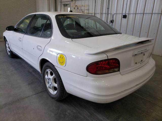 1G3WH52K9WF394313 - 1998 OLDSMOBILE INTRIGUE WHITE photo 3