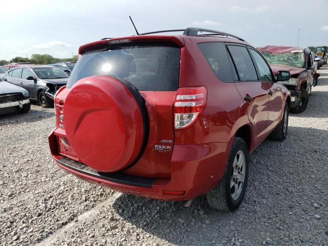 2T3BF4DV4BW101657 - 2011 TOYOTA RAV4 RED photo 4