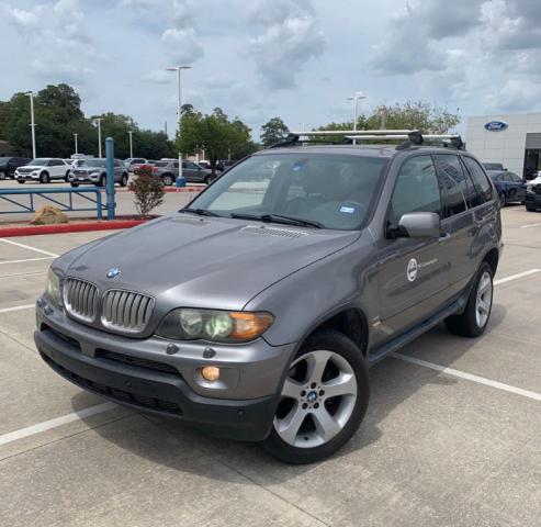 5UXFB53576LV21201 - 2006 BMW X5 4.4I GRAY photo 2