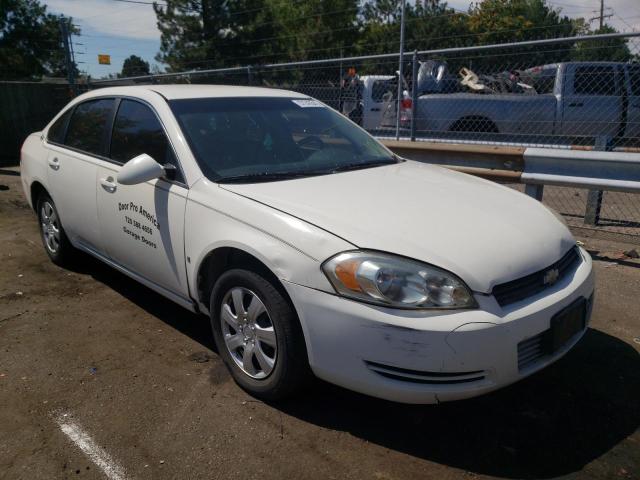 2G1WB58N681355054 - 2008 CHEVROLET IMPALA LS WHITE photo 1