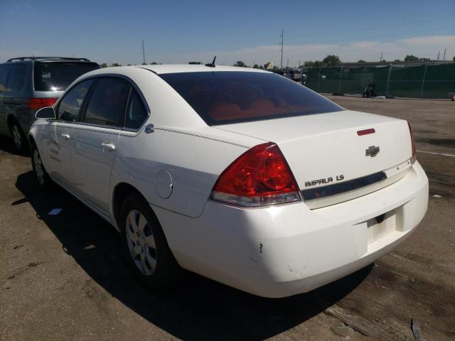 2G1WB58N681355054 - 2008 CHEVROLET IMPALA LS WHITE photo 3