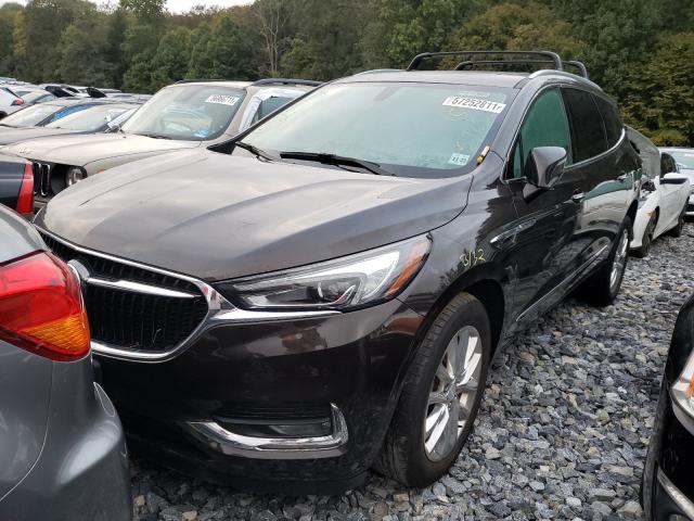 5GAEVAKW6JJ147399 - 2018 BUICK ENCLAVE ES BROWN photo 2