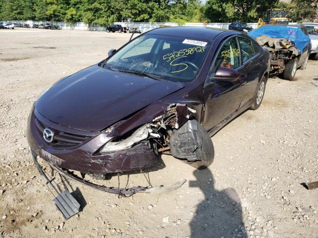 1YVHZ8BH0A5M12962 - 2010 MAZDA 6 I PURPLE photo 2