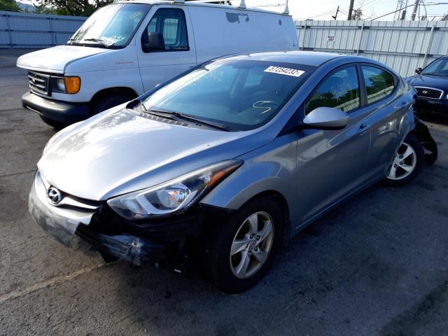 KMHDH4AE3FU423650 - 2015 HYUNDAI ELANTRA SE GRAY photo 2