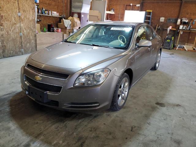 1G1ZC5EB3AF141786 - 2010 CHEVROLET MALIBU 1LT 棕色 照片 2