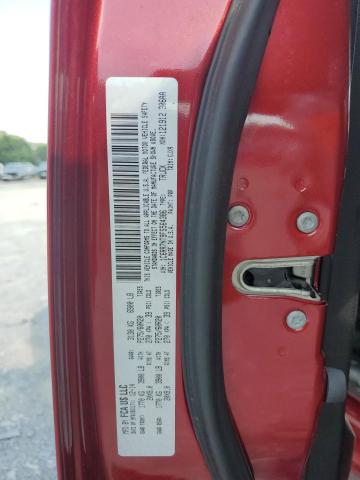 1C6RR7NT9FS564386 - 2015 RAM 1500 LARAM RED photo 10