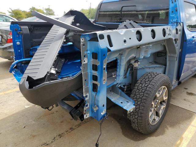 3FTTW8F9XNRA43753 - 2022 FORD MAVERICK X BLUE photo 9