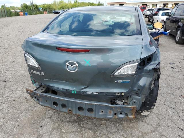 JM1BL1U71D1719237 - 2013 MAZDA 3 I GREEN photo 9