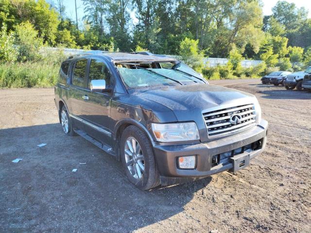 5N3AA08C76N804603 - 2006 INFINITI QX56 GRAY photo 1