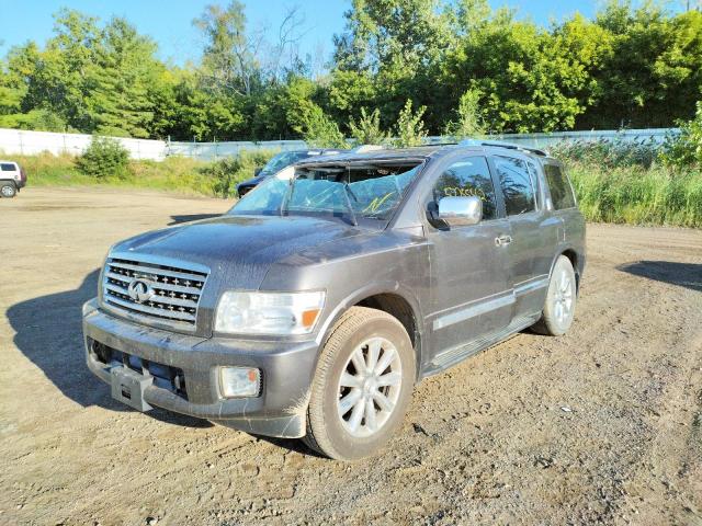 5N3AA08C76N804603 - 2006 INFINITI QX56 GRAY photo 2