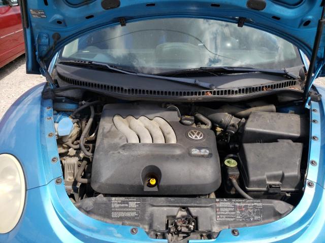 3VWGK31C84M420723 - 2004 VOLKSWAGEN NEW BEETLE 蓝色 照片 7