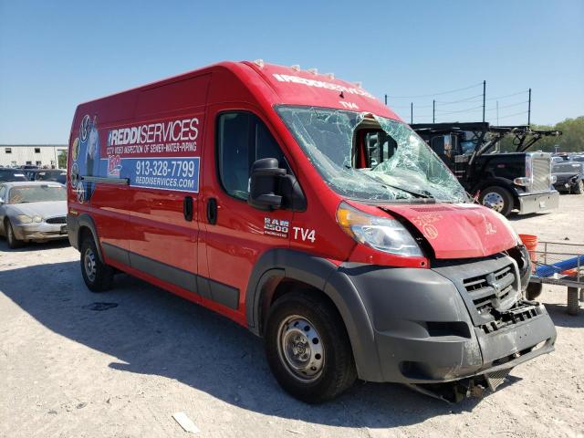 3C6TRVDG2FE520327 - 2015 RAM PROMASTER 红色 照片 1