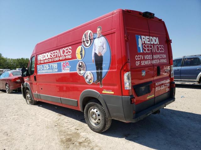 3C6TRVDG2FE520327 - 2015 RAM PROMASTER 红色 照片 3