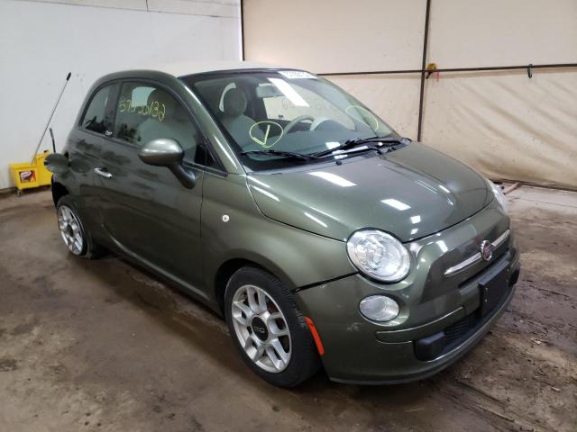 3C3CFFDR8CT336000 - 2012 FIAT 500 POP GREEN photo 1