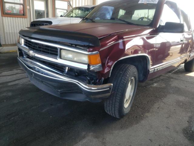 2GCEC19R6W1206862 - 1998 CHEVROLET GMT-400 C1 BURGUNDY photo 9