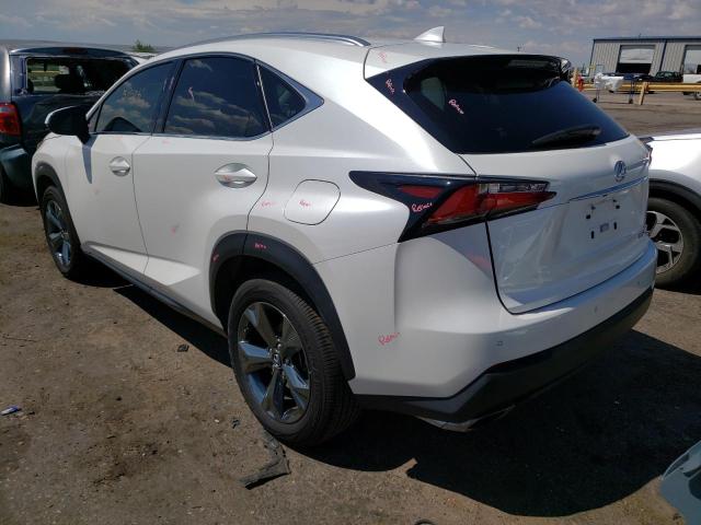 JTJBARBZ0H2144943 - 2017 LEXUS NX 200T BA WHITE photo 3