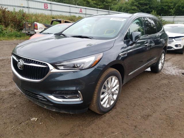 5GAEVAKWXMJ225526 - 2021 BUICK ENCLAVE ES GRAY photo 2