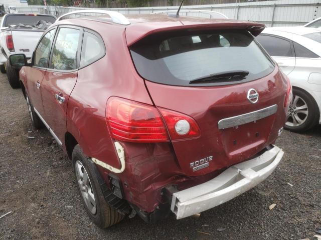 JN8AS5MV9FW755286 - 2015 NISSAN ROGUE SELE BURGUNDY photo 3