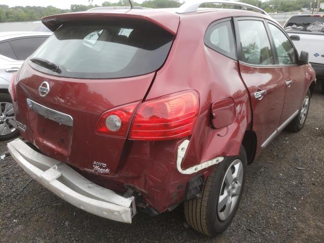 JN8AS5MV9FW755286 - 2015 NISSAN ROGUE SELE BURGUNDY photo 4