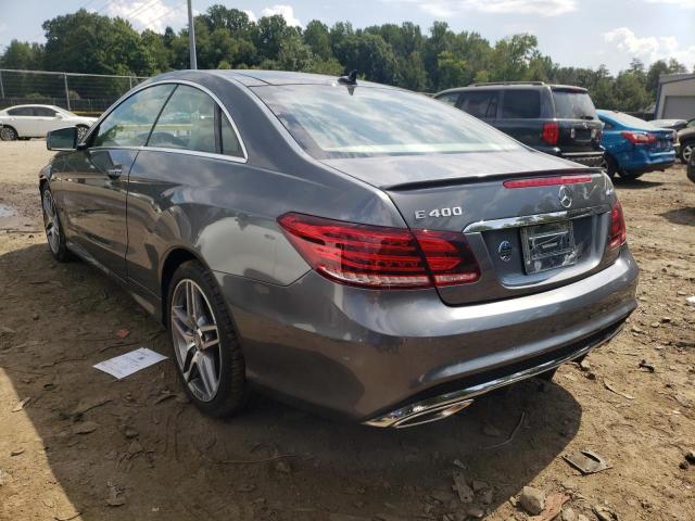 WDDKJ6HB4HF355685 - 2017 MERCEDES-BENZ E 400 4MAT GRAY photo 3