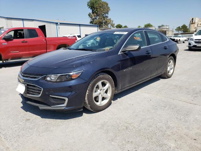 1G1ZB5ST9HF262848 - 2017 CHEVROLET MALIBU LS BLUE photo 2