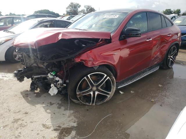 4JGED6EB0GA041316 - 2016 MERCEDES-BENZ GLE COUPE RED photo 2