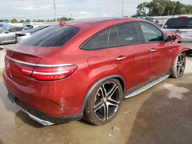 4JGED6EB0GA041316 - 2016 MERCEDES-BENZ GLE COUPE RED photo 4