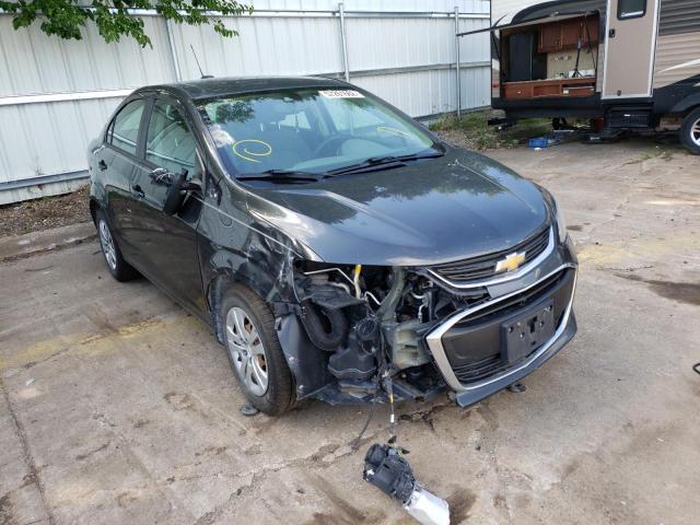 1G1JB5SH2H4144371 - 2017 CHEVROLET SONIC LS GRAY photo 1