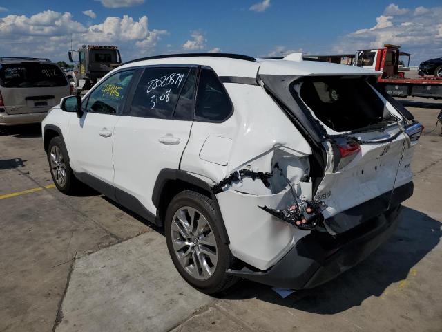 2T3C1RFV5LC036267 - 2020 TOYOTA RAV4 XLE P WHITE photo 3