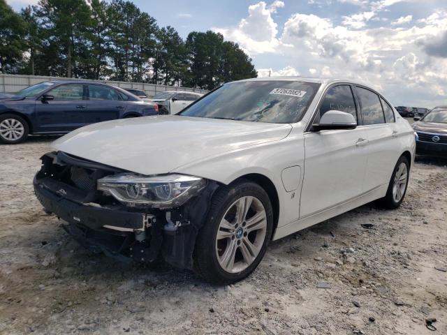 WBA8E1C35HA159227 - 2017 BMW 330E WHITE photo 2