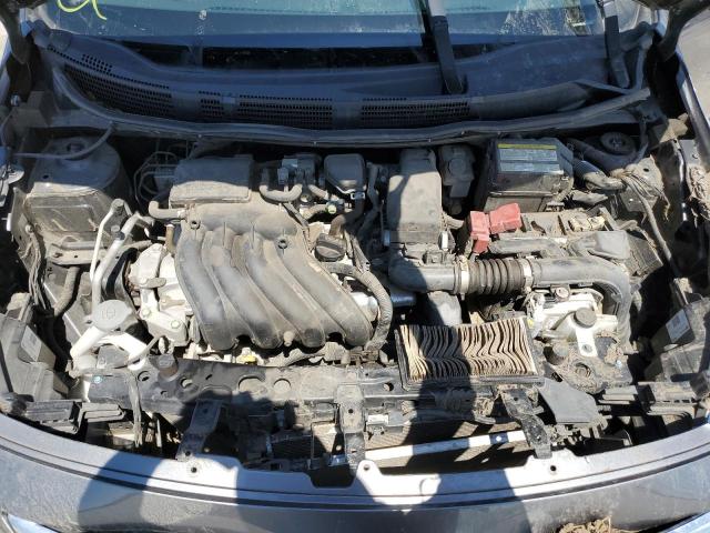 3N1CN7AP1KL830076 - 2019 NISSAN VERSA S GRAY photo 7