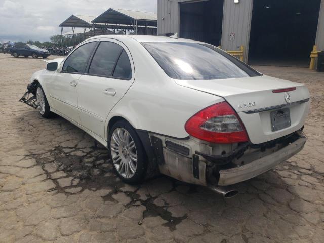 WDBUF56XX8B338702 - 2008 MERCEDES-BENZ E350 WHITE photo 3