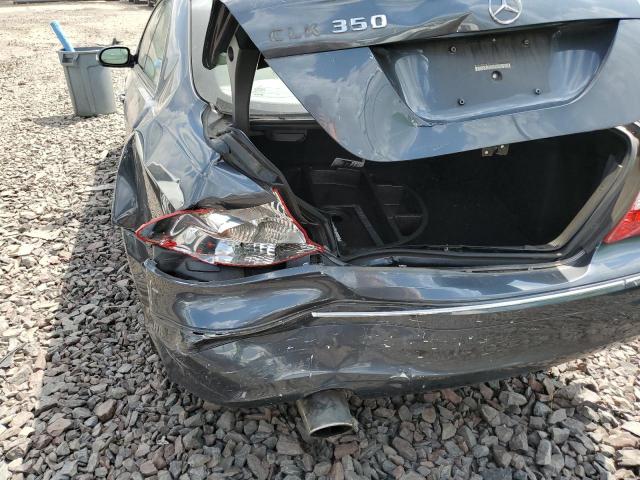 WDBTJ56H69F266765 - 2009 MERCEDES-BENZ CLK 350 GRAY photo 9