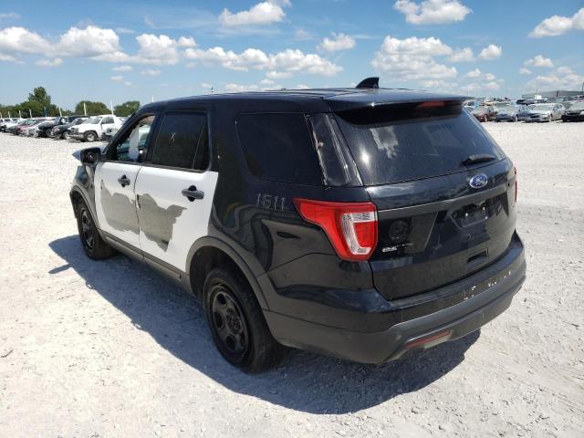 1FM5K8AR5GGC67577 - 2016 FORD EXPLORER BLACK photo 3