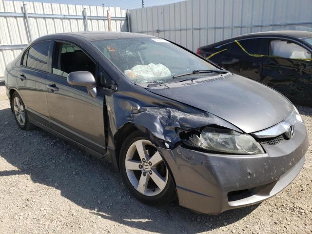 2HGFA1F69AH011778 - 2010 HONDA CIVIC LX-S ნაცრისფერი ფოტო 1