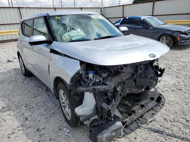 KNDJ23AU2L7009070 - 2020 KIA SOUL LX SILVER photo 1