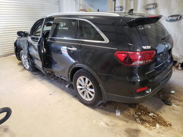 5XYPG4A31KG436721 - 2019 KIA SORENTO L BLACK photo 3