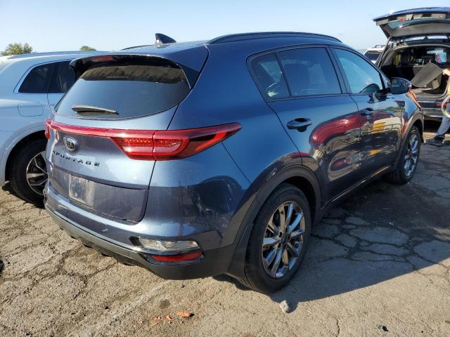 KNDP63AC8M7899307 - 2021 KIA SPORTAGE S BLUE photo 4