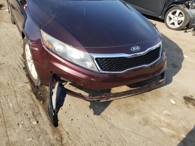 5XXGN4A70DG097370 - 2013 KIA OPTIMA EX BURGUNDY photo 9