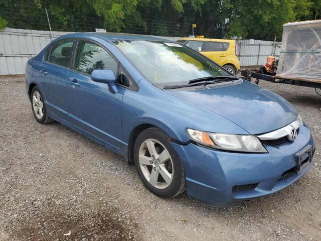 2HGFA166X9H029766 - 2009 HONDA CIVIC LX-S أزرق صورة 1