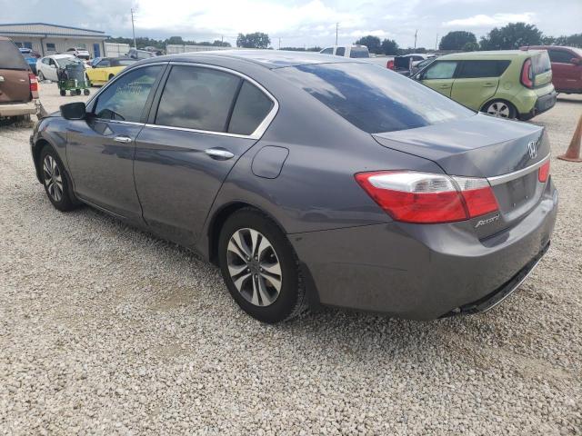 1HGCR2F32DA031428 - 2013 HONDA ACCORD LX GRAY photo 3