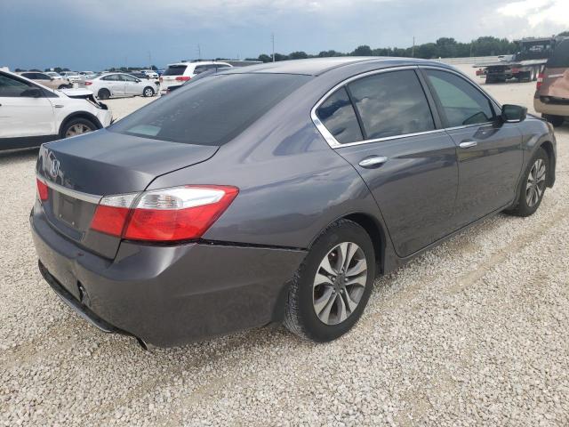 1HGCR2F32DA031428 - 2013 HONDA ACCORD LX GRAY photo 4