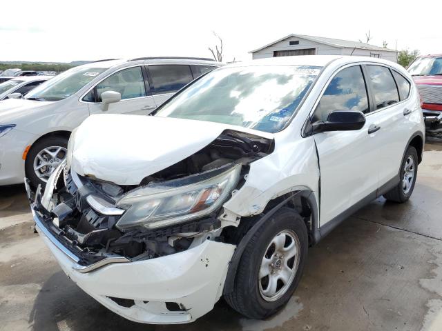 5J6RM3H31FL009643 - 2015 HONDA CR-V LX WHITE photo 2