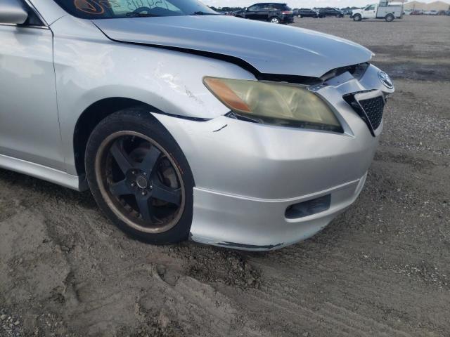 4T1BE46K88U765676 - 2008 TOYOTA CAMRY CE SILVER photo 9