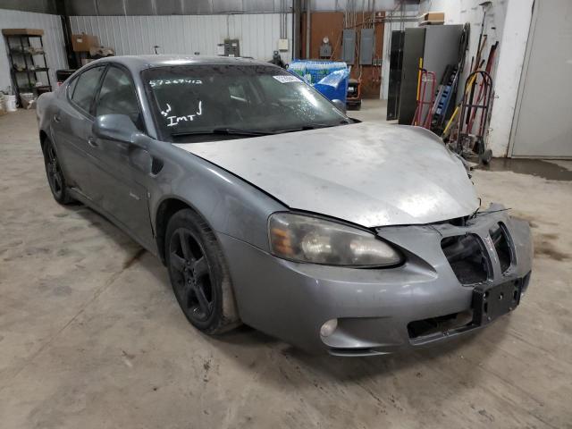 2G2WC55C281138029 - 2008 PONTIAC GRAND PRIX Մոխրագույն լուսանկար 1