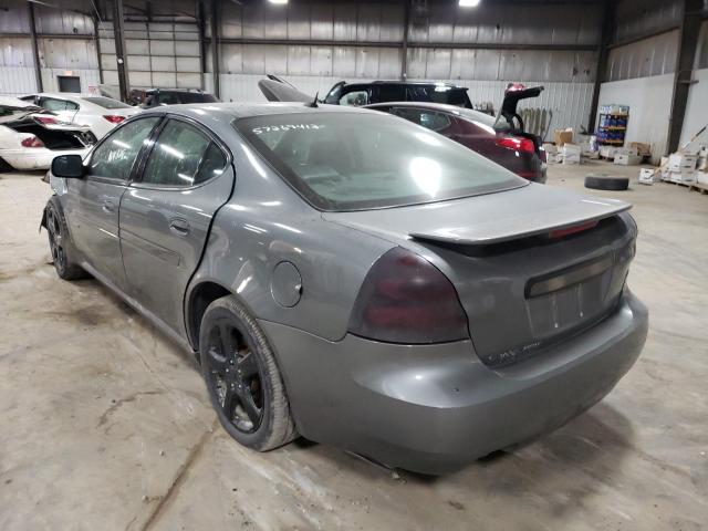2G2WC55C281138029 - 2008 PONTIAC GRAND PRIX Մոխրագույն լուսանկար 3