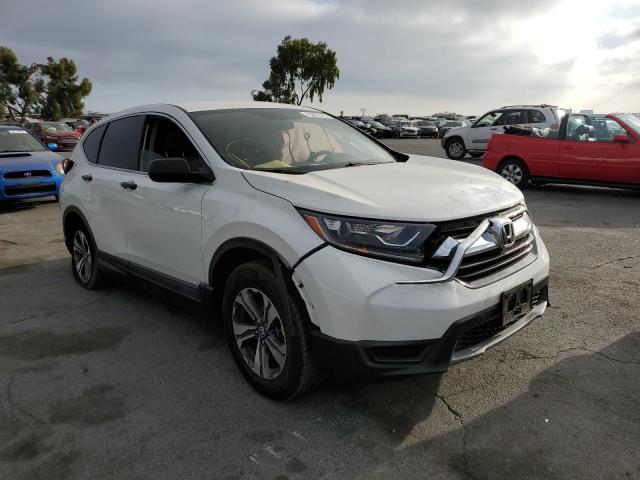 2HKRW5H34JH401590 - 2018 HONDA CR-V LX WHITE photo 1