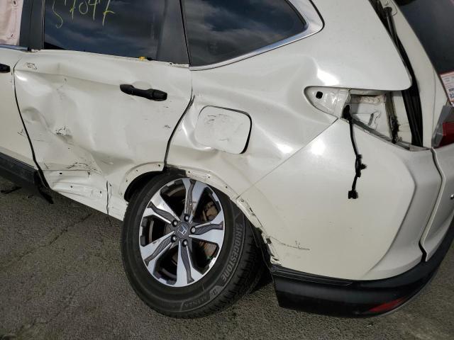 2HKRW5H34JH401590 - 2018 HONDA CR-V LX WHITE photo 9